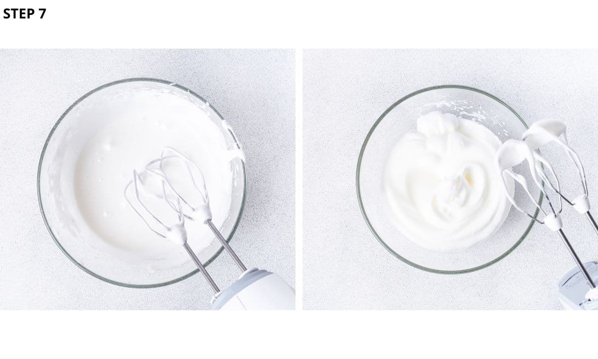 two bowls with paska icing on top.